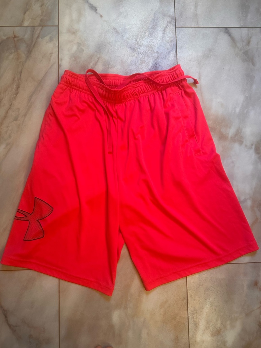 Under Armour Men’s Athletic Shorts - Bright Pink